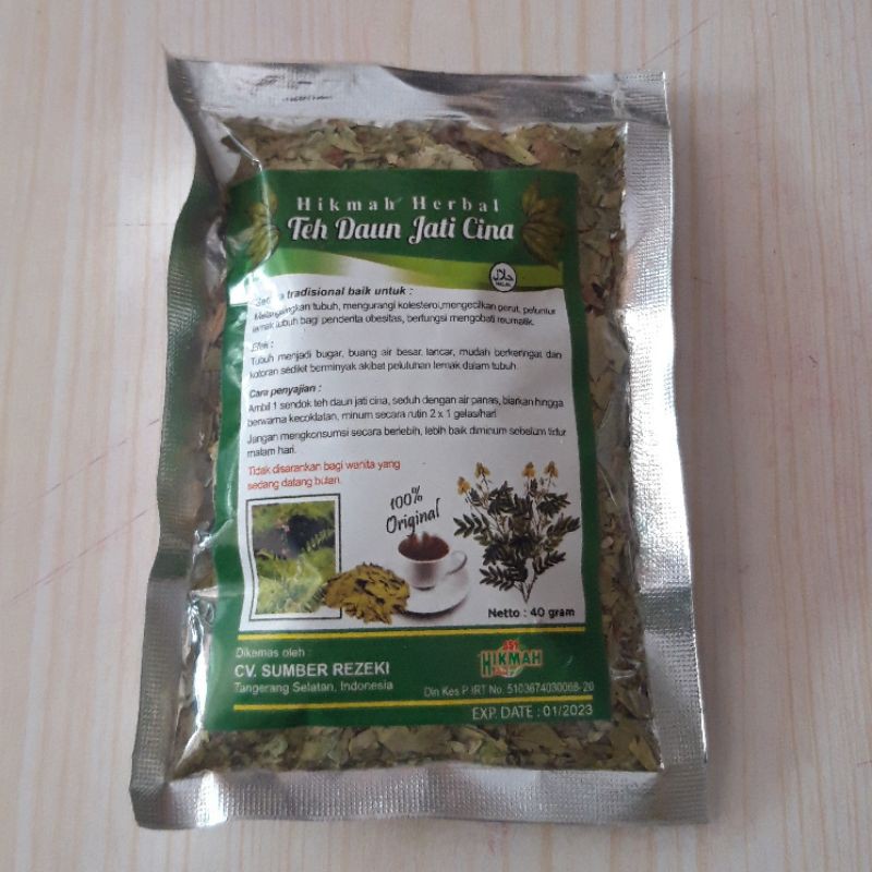 Teh Daun Jati Cina Teh Herbal Peluntur Lemak Tubuh - Teh Pelangsing Diet