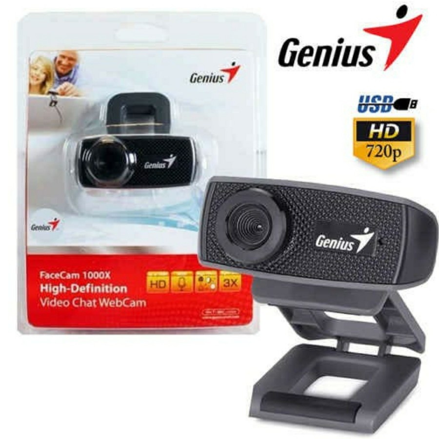 GENIUS FACECAM 1000X HD 72OP-WEBCAM FACE CAMERA