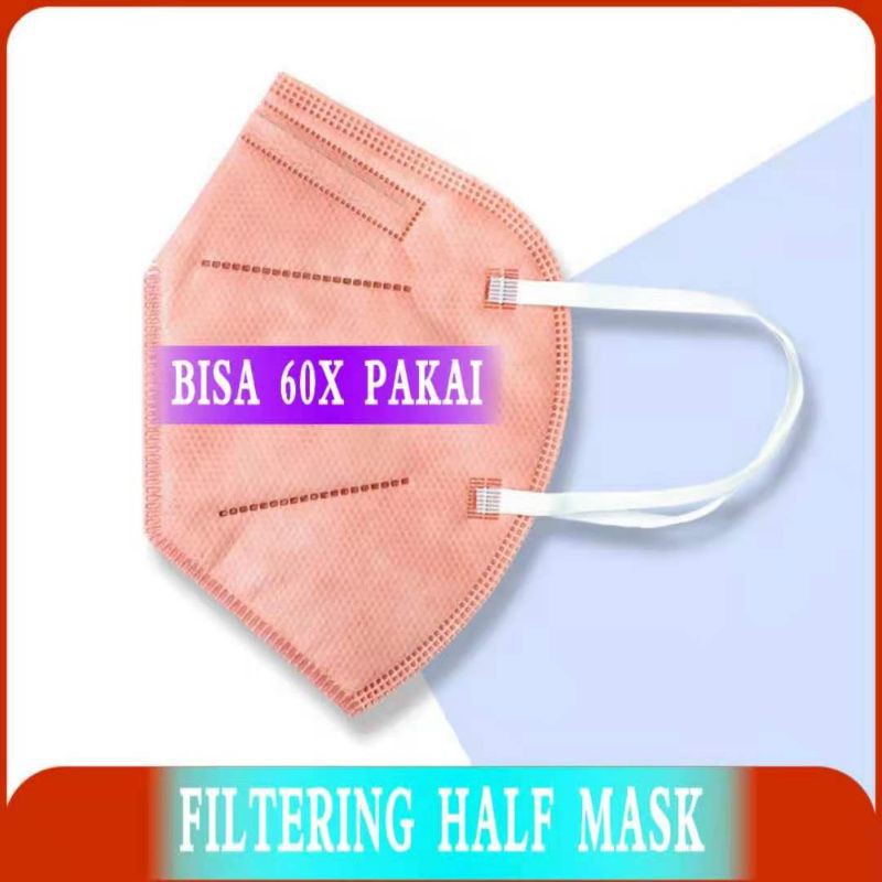 masker filtering half mask health box anti virus pakai 60x kali berulang