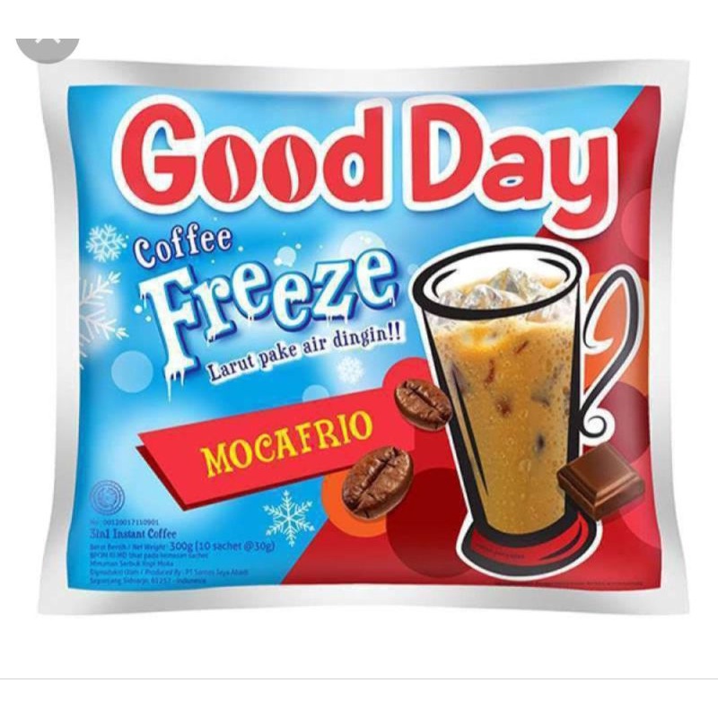 

Gooday Freeze Mocafrio || Kopi Good Day Freeze