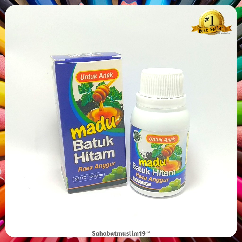 

Madu Batuk Hitam Rasa Anggur 150 gr Untuk Anak