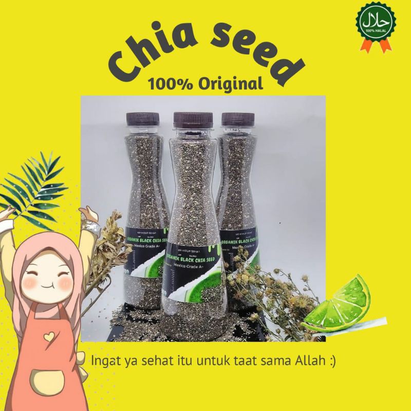 

Organic Chia Seed Mexico Grade A+