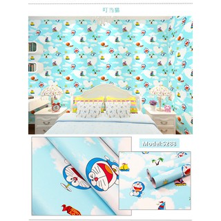 Wallpaper Dinding Doraemon Awan Walsticker Wallpaper Wallpaper Dinding Doraemon Awan Walsticker Wallpaper