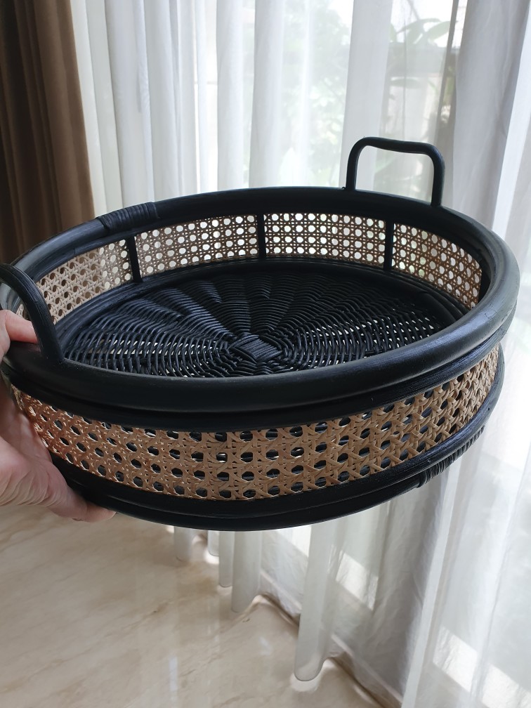 Me&dots - Nampan Rotan/tray Webbing