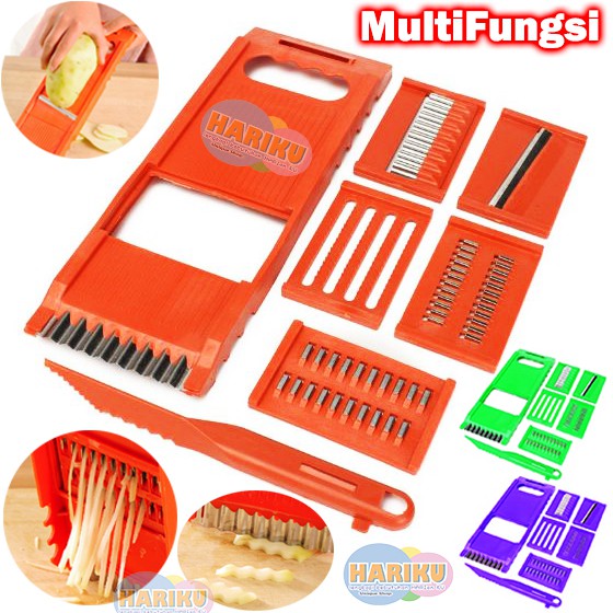 Parutan Multifungsi 8 IN 1 / Kitchen Treasure Multifunctional Vegetable