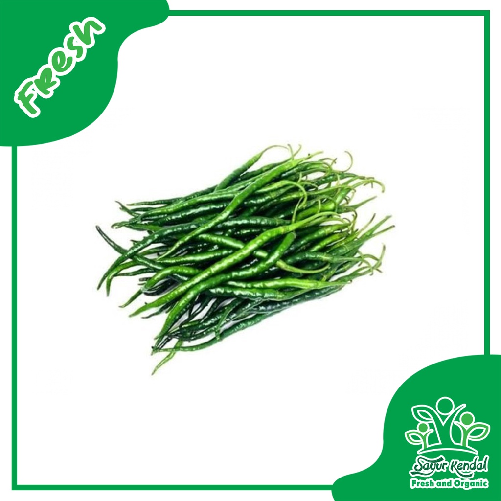 

Cabe Hijau Keriting (100gr) - Sayur Kendal