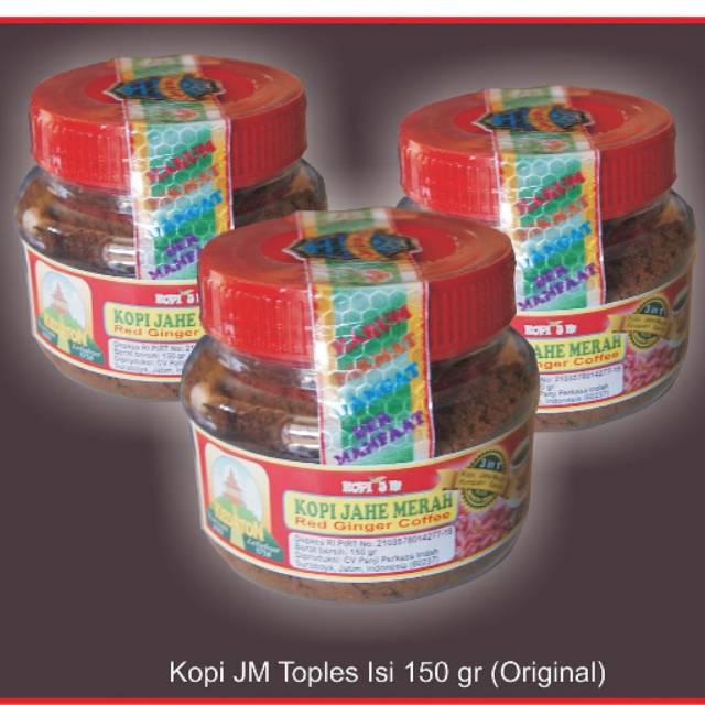 

Kopi Jahe Merah Kedaton