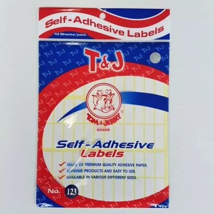 

T&J Labels No. 123