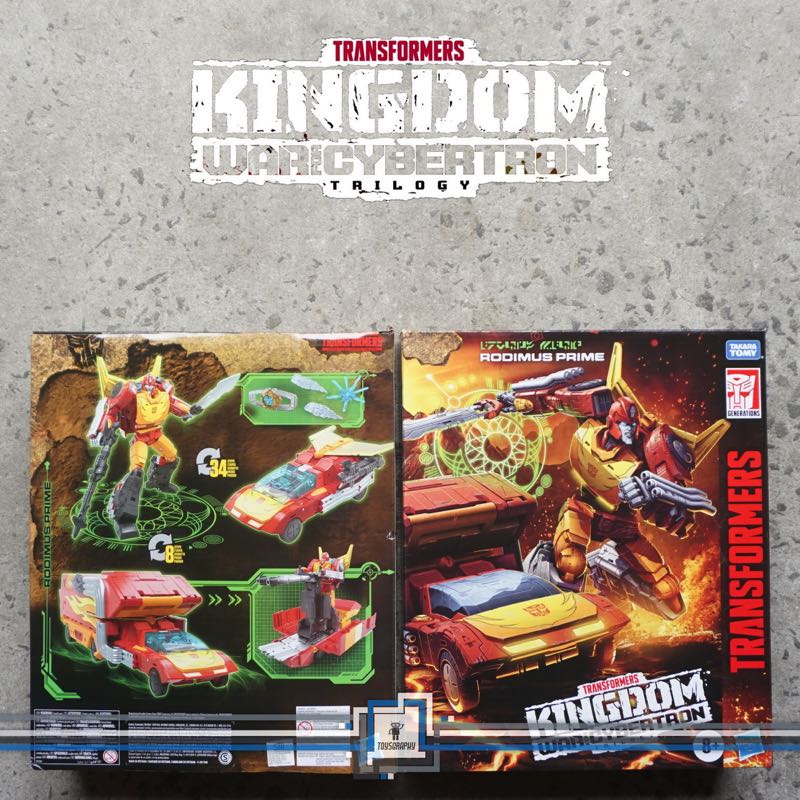 Transformers WFC Kingdom Commander RODIMUS PRIME Exclusive