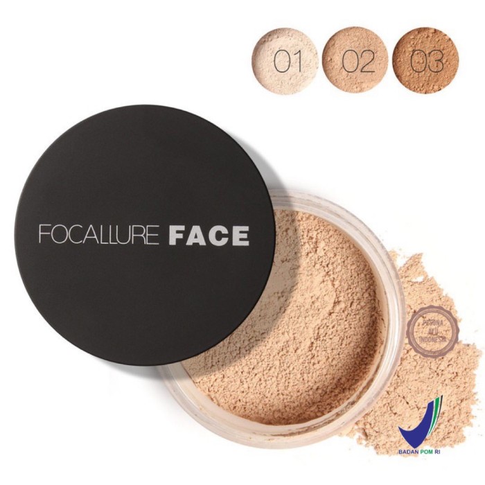 FOCALLURE Invisible Finish Loose Setting Powder (Bedak Tabur)