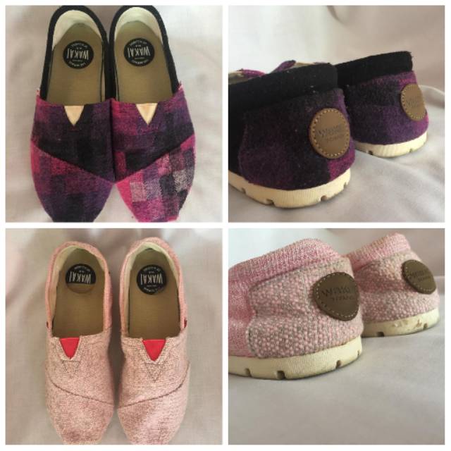 PRELOVED ASLI/ORI SEPATU WAKAI DAPAT 2 PASANG