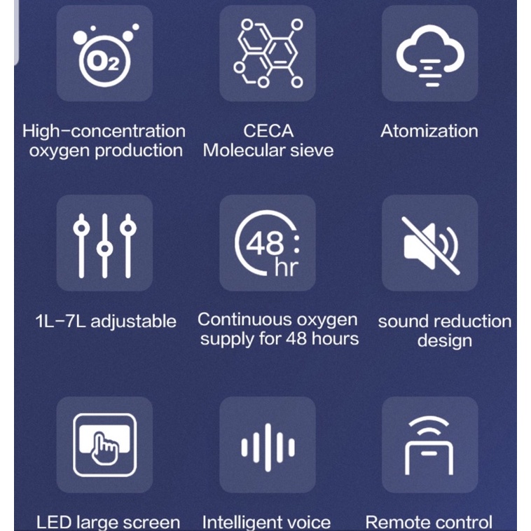 7L OXYGEN GENERATOR &amp; NEGATIF ION GENERATOR
