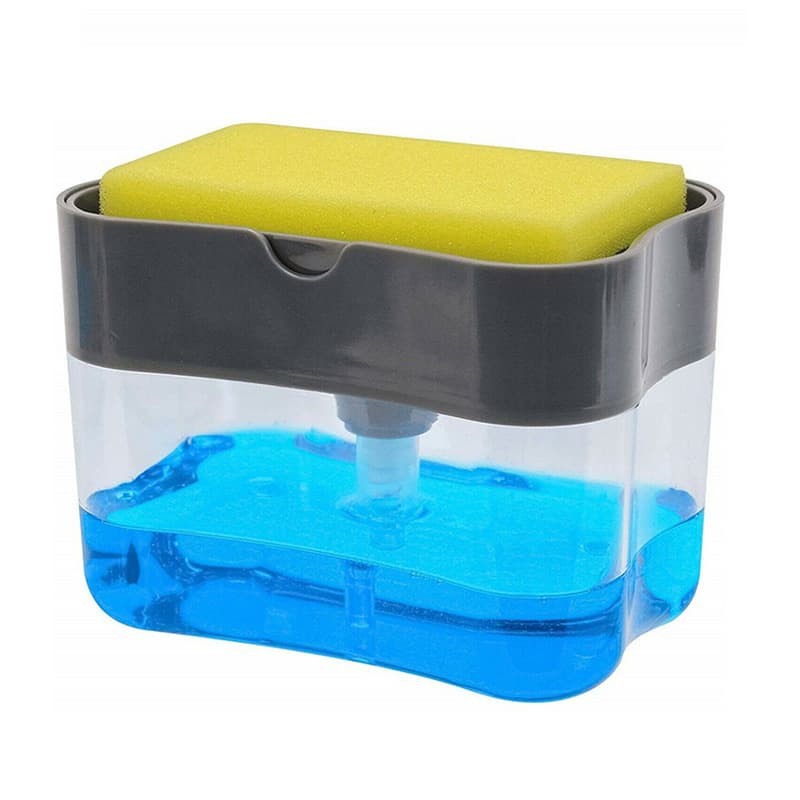 TEMPAT SABUN CUCI PIRING - SOAP PUMP &amp; SPONE CADDY