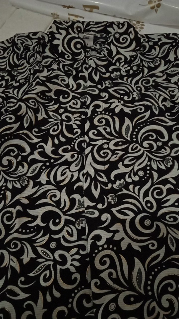 Lembayung.id / Kemeja Batik Anak Motif Cacing