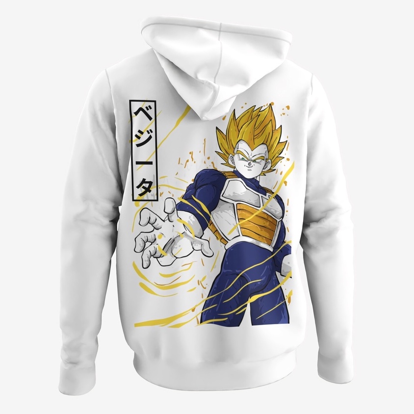 Hoodie Vegeta Ultimate Anime Manga Dragon Ball Premium Unisex