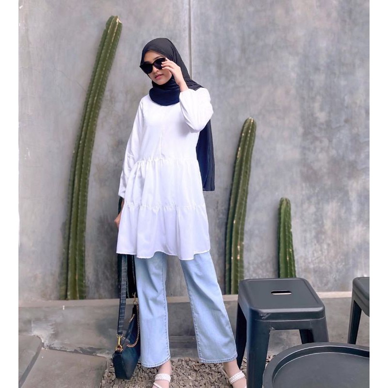 Tunik Wanita Katun Toyobo - Amelya Tunik