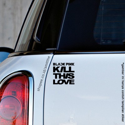 Sticker BP Kill This Love Cutting Sticker