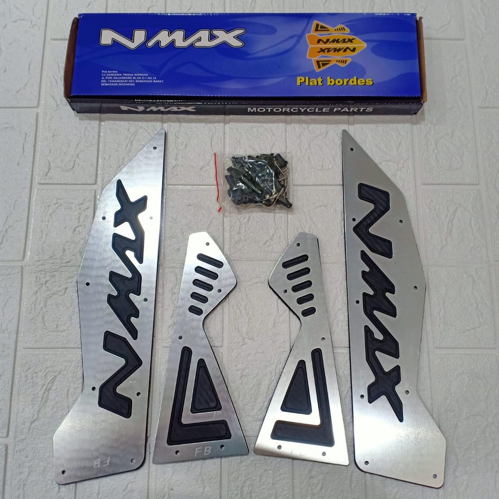 BORDES NMAX LAMA / PIJAKAN NMAX / ALAS KAKI NMAX / AKAI RACING