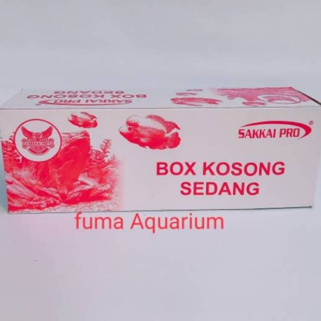 Sakkai Pro Boks Kosong Sedang Box Filter Aquarium Aquascape Kotak Media Filter Aquarium