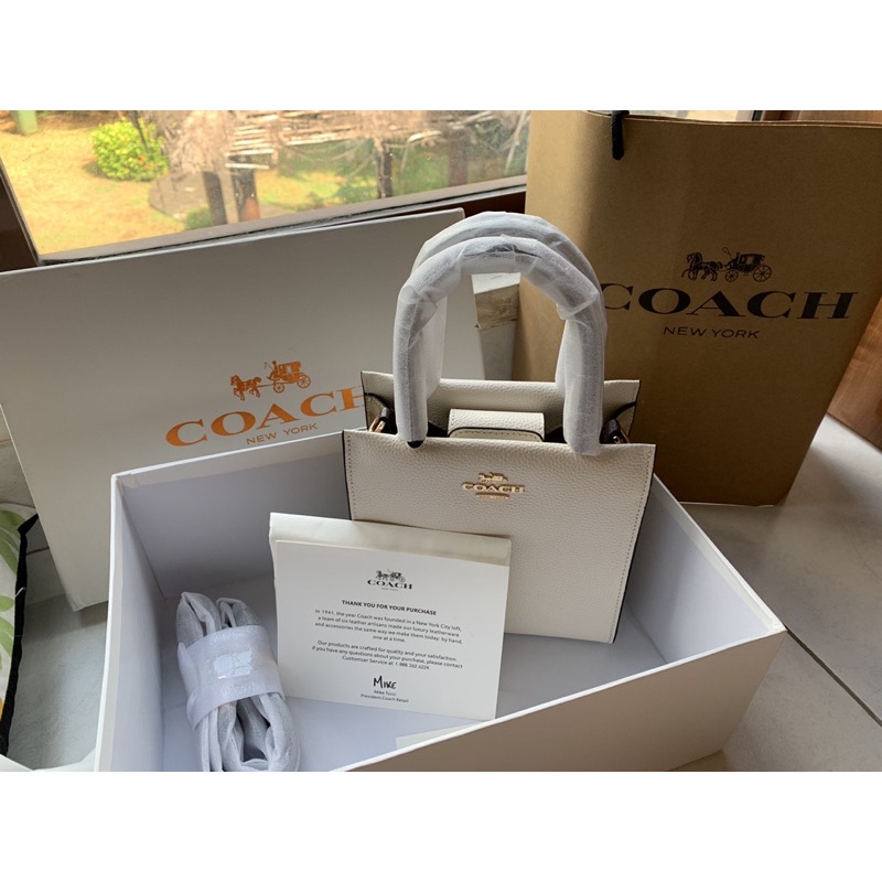 Coach Mini Cally Crossbody Pebble Leather