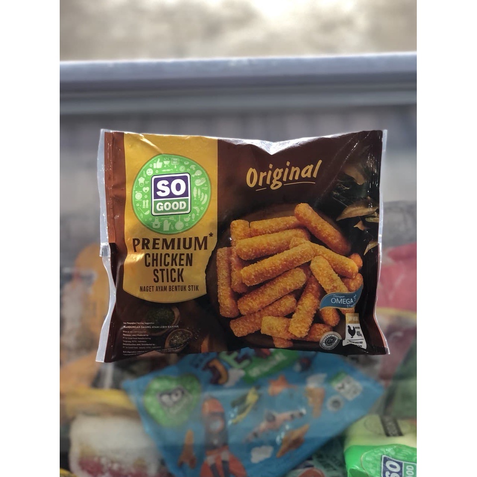 

SO GOOD - PREMIUM CHIKEN STICK 400GR