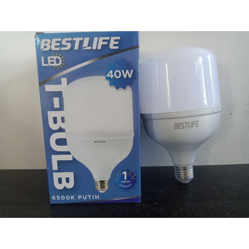 LAMPU CAPSUL KAPSUL CAPSULE RUMAH PUTIH 5W 5WATT LED BULB T-BULB LED 40 WATT 6500K BESTLIFE BL-LED-T-BULB-40 BOHLAM