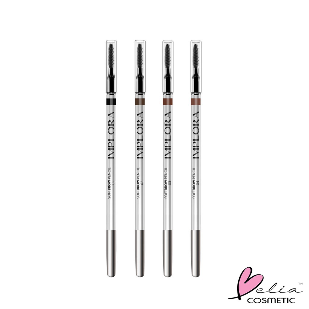 ❤ BELIA ❤ Implora (✔️BPOM) Pensil Alis 2.5 gram ( soft eyebrow pencil ) Image 2