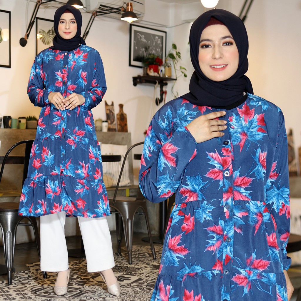 HOPYLOVY - Tunik Wanita Fashionable Delia