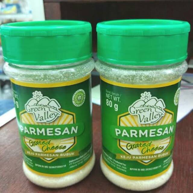 

Keju parmesan green valley 80 gram