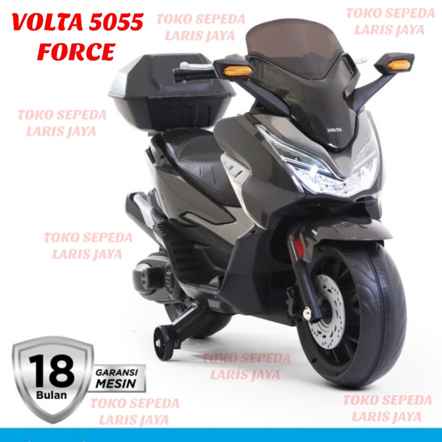 Jual Mainan anak motor aki VOLTA FORCE 5055 motoran aki honda forza