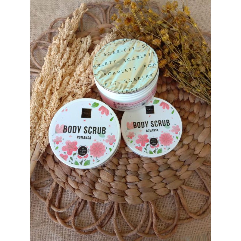 BODY SCRUB SCARLET