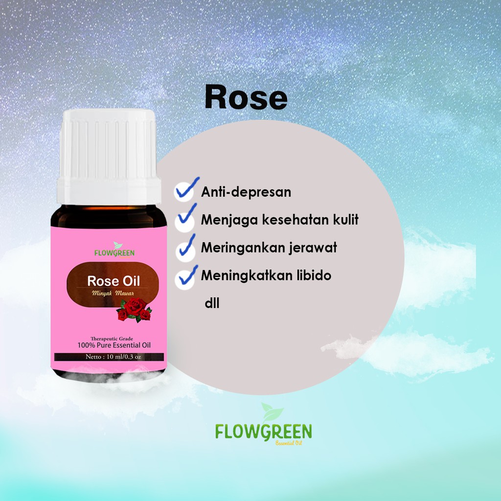 FLOWGREEN ROSE ESSENTIAL OIL DIFFUSER HUMIDIFIER