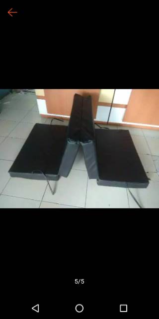 cover/Sarung kasur lipet/lipat 4 busa inoac bahan oscar/anti air(tbl 5&amp;10cm)