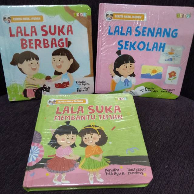 BOARDBOOK murah. Lala suka membantu. Lala senang sekolah. Lala suka berbagi. lala merapikan mainan. 