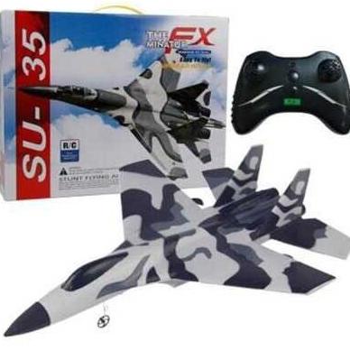Mainan Remote Control Pesawat jet gabus sterofom 2.4G RC - FX-820