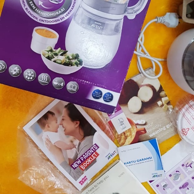 Baby food maker philips 4in1 blender makanan bayi