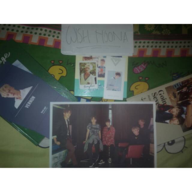 [READY] Seventeen Teen,Age Standee + folded poster, Al1 PC, Love&Letter Bookmark,Going Seventeen PC