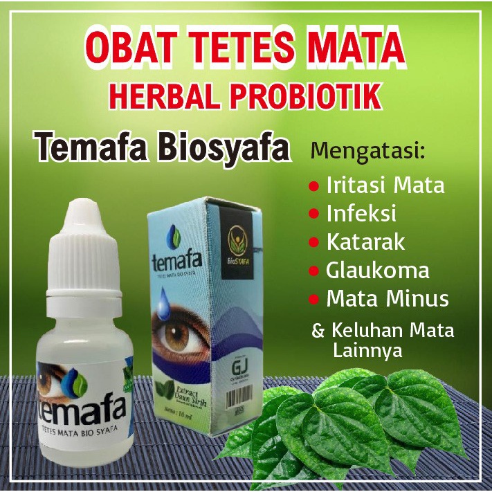 Tetes Mata Temafa Biosyafa  - Mata Minus, Katarak, Glaukoma