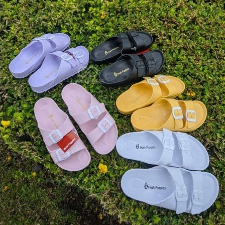 Sandal Wanita Slip on Terbaru Anti Air Sendal Cewek Stylist Fashion Kekinian