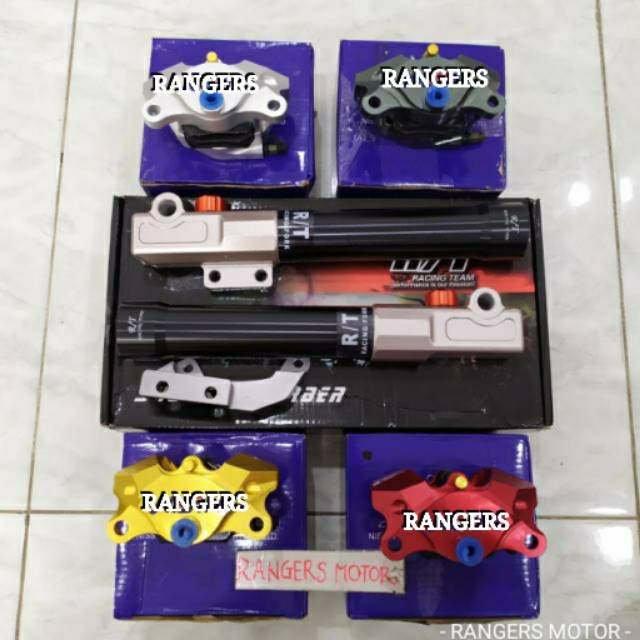 BOTTOM SHOCK DEPAN RT STAGE 6 PLUS KALIPER NSN 2 PISTON BEAT-VARIO-SCOOPY