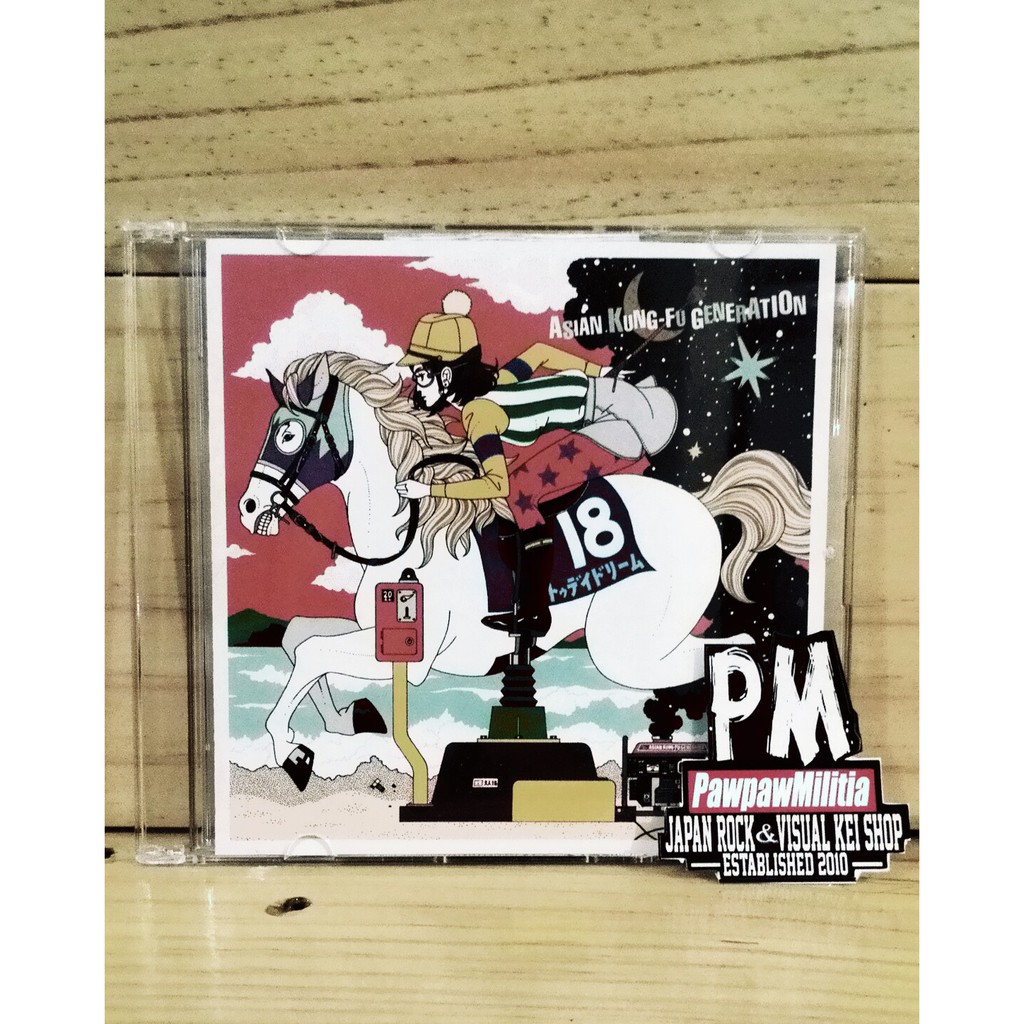 CD ASIAN KUNGFU GENERATION SOREDEWA, MATA ASHITA  REGULER EDITION