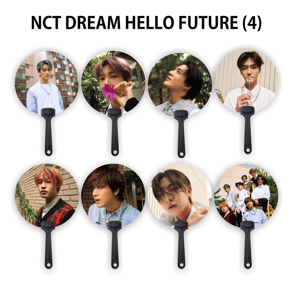 (READY STOCK) KIPAS TANGAN / HANDFAN NCT DREAM HELLO FUTURE 4 -  SOUVENIR KPOP MURAH UNOFFICIAL