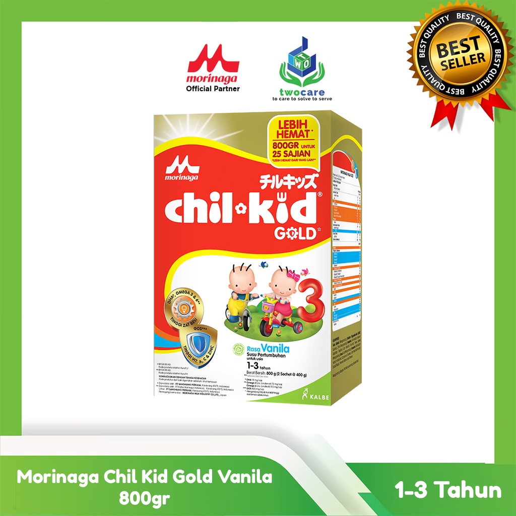 Morinaga Chil Kid Gold 800 gr - Susu Pertumbuhan Anak Batita