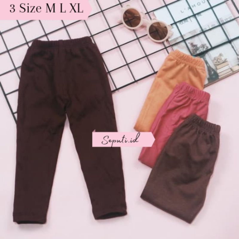 Legging Anak Usia 3th-9th-12th M-L-XL /Legging anak perempuan/ Jegging Anak