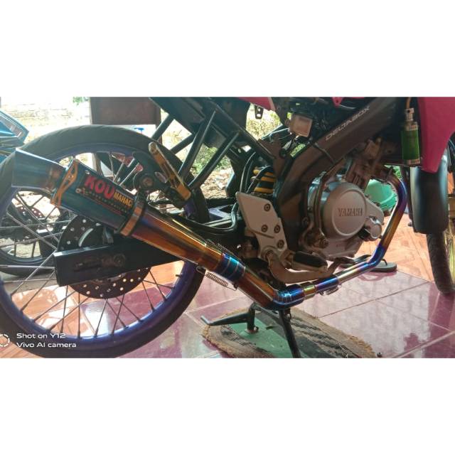 Knalpot Racing Kou Mahachai Bluemoon Pnp vixion old/new