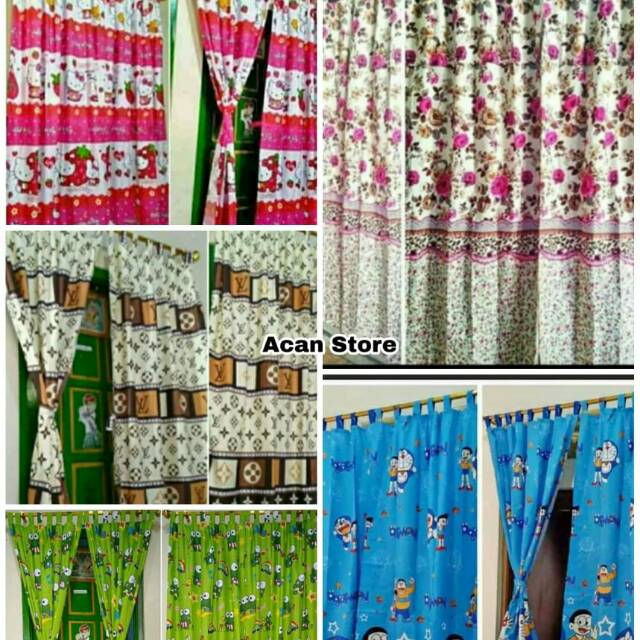Gorden hordeng pintu dan jendela Karakter Shopee Indonesia Gorden hordeng pintu dan jendela Karakter Shopee Indonesia