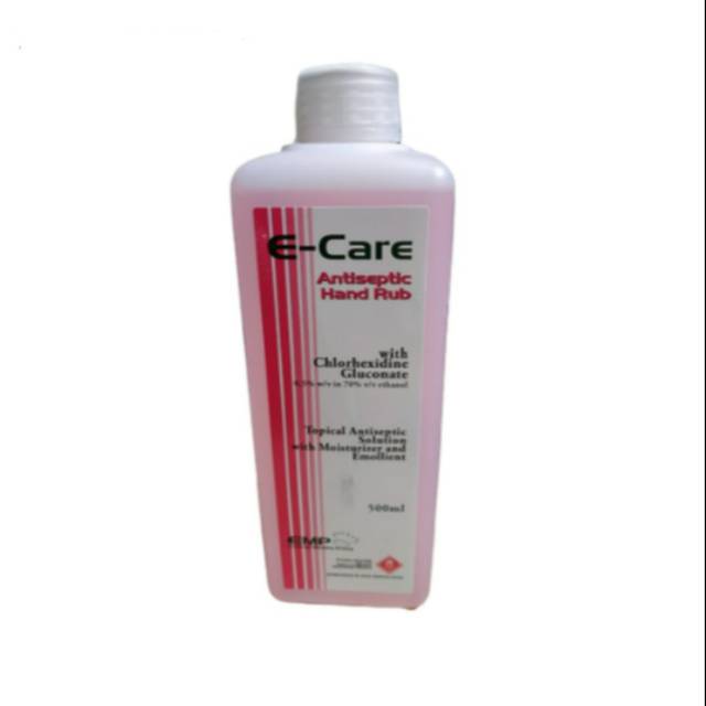 E-CARE ENSEVAL ANTISEPTIC HAND RUB HAND SANITIZER TANPA BILAS