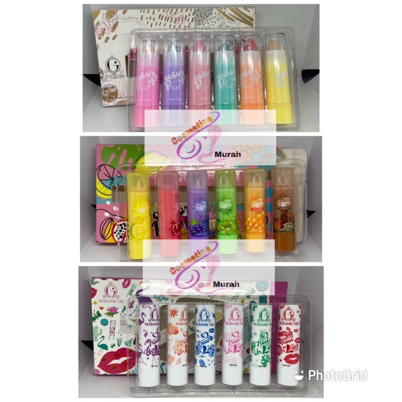 Full colour - madame gie colour pop lipbalm - lipbalm madame gie