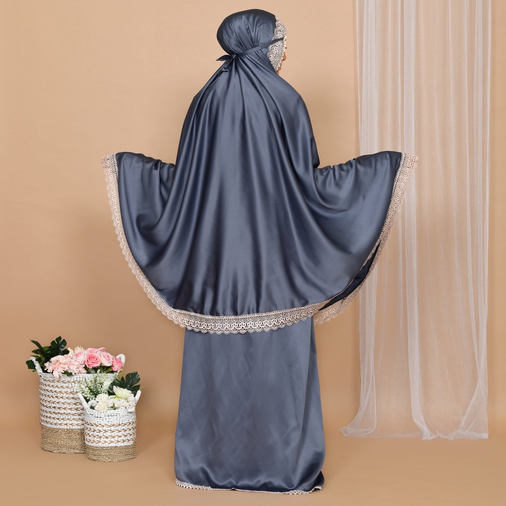 Mukena Dewasa Yasmin Silky Premium 2 in 1