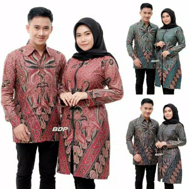Size M L Xl Xxl Jumbo Bswart Batik Hrb026 Kenongo Hem Batik Monochrom Semut Coklat Kemeja Batik Pria
